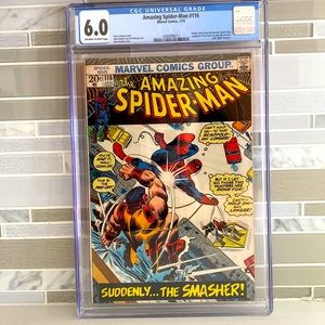 Marvel Comics Amazing Spider-Man # 116 from 1973 6.0 CGC graded comic book